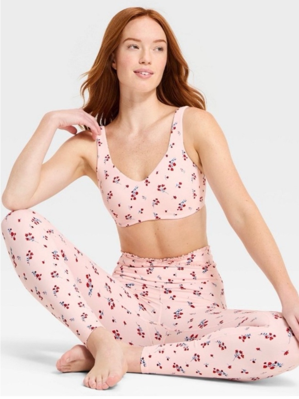 SET All in Motion Everyday Soft crossover leggings and sports bra XL